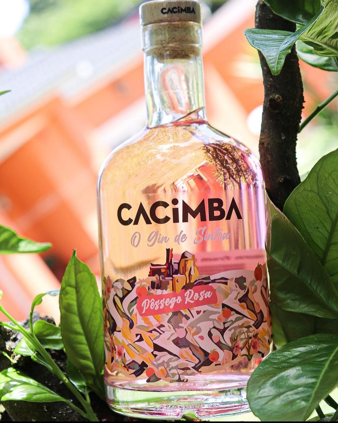Cacimba Gin - Pêssego Rosa 200 ml